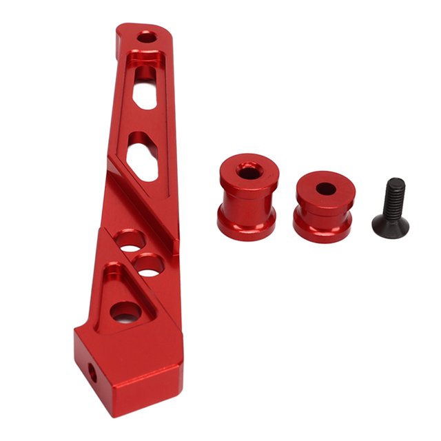 Soporte de chasis trasero RC ANGGREK Decorativo Práctico Resistente a Los Impactos 1/8