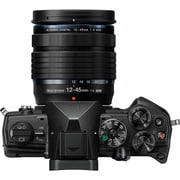 OM System OM-5 Black Micro Four Thirds System Camera M.Zuiko Digital ED 12-45mm F4.0 PRO kit Outdoor Camera Weather Sealed Design 5-Axis Image Stabilization 50MP Handheld High Res Shot