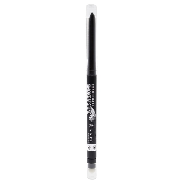 Delineador de ojos Rimmel Exaggerate Smoke N Shine 001 Little Black Smokey