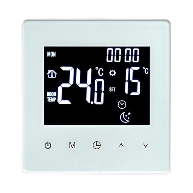 Pour Tuya Thermostat Intelligent Écran Tactile Contrôleur de Température WiFi Intelligent