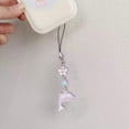 thumbnail image 3 of BELOWSYALER Stylish Keychain Pendant Flower Decoration Phone Pendant Fashion Accessory Dolphin Phone Lanyard for Various Occasion, 3 of 8