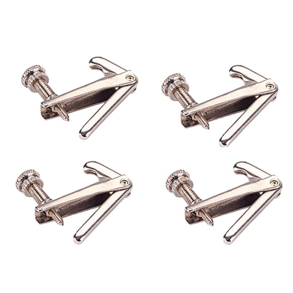 4pcs Violín Violín Afinadores Finos De Cuerda Para 3/4 4/4 Violines
