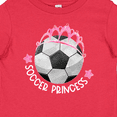 thumbnail image 4 of Inktastic Soccer Princess- Tiara Girls Baby T-Shirt, 4 of 5