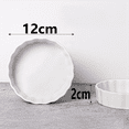 5 Oz Creme Brulee Ramekins, Round Fluted Quiche Dishes Tart Pan, Oven