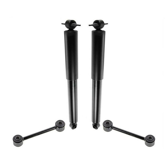 Rear Shocks Rear Sway Bar Stabilizer Links 4pc for Jeep Wrangler 97-06