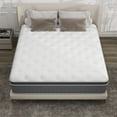 thumbnail image 2 of Mulinature 14 inch Queen Mattress,Hybrid Mattresses Medium Firm in a Box, 2 of 7