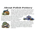 thumbnail image 4 of Blue Rose Polish Pottery Peacock Colander, 4 of 6