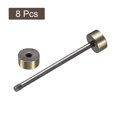 thumbnail image 3 of Unique Bargains 8Pack Métal Sac Sangle Connecter Boucles, 38x48mm Bourse Vis Rivets de Fixation (Bronze Ton), 3 of 7