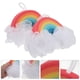thumbnail image 5 of 2 cepillos de ducha con diseño de arcoíris para niños, esponja de baño, esponjas de baño, exfoliantes corporales., 5 of 5