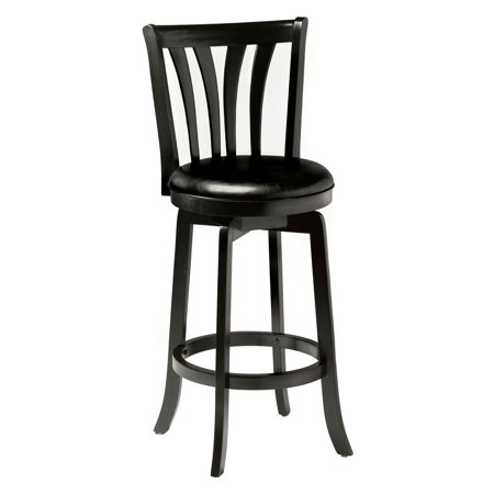 29.5" Savana Swivel Bar Stool Black - Hillsdale Furniture