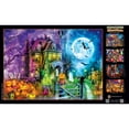 thumbnail image 5 of MasterPieces Glow in the Dark Halloween Terrors 500 Piece Jigsaw Puzzle - Spooky Family Fun, 5 of 7