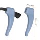 thumbnail image 2 of 12 Pares de Ganchos de Silicona Elástica para Gafas, Color Azul Humo, 2 of 7