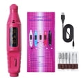 thumbnail image 1 of Herramientas para uñas, mini lijadora eléctrica, máquina de uñas portátil, pieza de uñas, amoladora de uñas, juego especial, 1 of 6