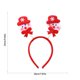 thumbnail image 3 of Ganfancp Christmas Hair Bands Hair Accessories Cartoons Headdress Christmas Cute Furball Girl Children Holiday Dress Up Hair Accessories Decoration Can Be Oscillated Ofertas Flash Liquidación 1*Chris, 3 of 6