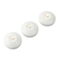 Mainstays Battery Operated 3 inch White Floating Faux Candle Light 3PK