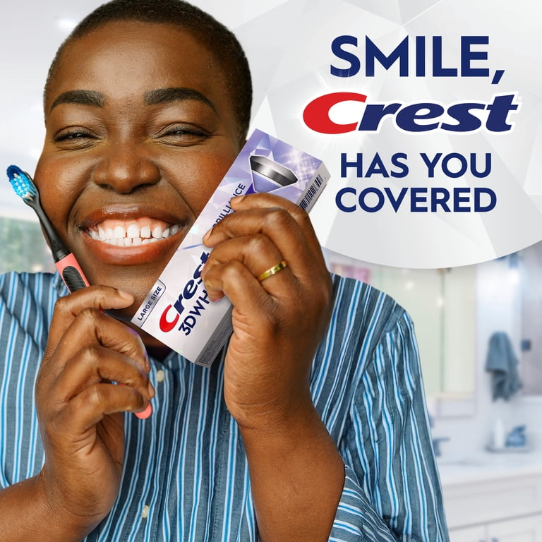 Crest, Teeth Whitening Toothpaste, 4.6 oz, Luminous Purple