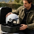 thumbnail image 5 of Ventilated Electric Scooter With Flip Up Clear Visor Lightweight Shock Absorbing Safety Hard Hat For E Bike Moped Motorcycle Commute Rainy Outdoor Riding Gear, 5 of 6