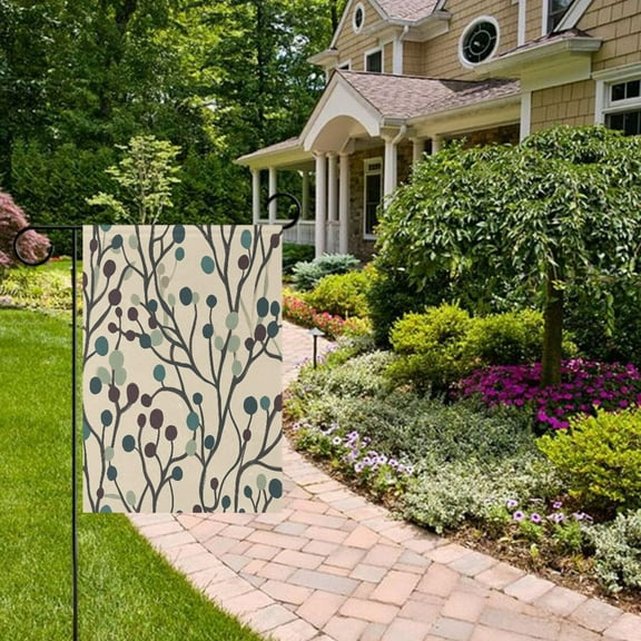 Winter Herbs Garden Flag Double Sided 12 x 18 Inch Outside Yard Decoration Outdoor Flag