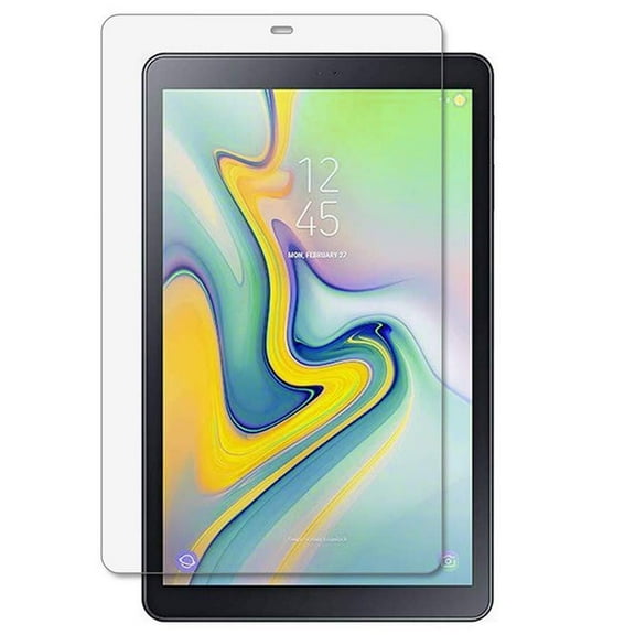 KIQ Galaxy Tab A 10.5 Screen Protector, Fits T590 2019 release, Shockproof Anti-Scratch Self-Adhere Bubble-Free Easy to Install Tempered Glass for Samsung Galaxy Tab A 10.5 SM-T590