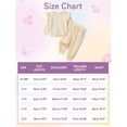 thumbnail image 5 of GYRATEDREAM Toddler Girls 2 Piece Outfits Ruffle Long Sleeve Pullover Sweatshirts and Sweatpants Fall Clothing Sets, 5 of 9