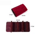 thumbnail image 2 of Four-in-one cosmetic bag multifunctional storage bag detachable large capacity travel bag (wine red), 2 of 5