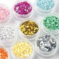 thumbnail image 4 of 14 cajas de adornos para uñas con forma de estrella, purpurina para uñas, adornos para decoración de uñas, lentejuelas para uñas, 4 of 7