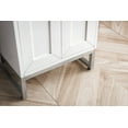 thumbnail image 5 of James Martin Vanities E303-V20-Bnk-Wg Chianti 20" Single Basin Hardwood Vanity Set - White, 5 of 7