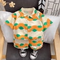 thumbnail image 2 of Minnieouse Ropa de verano, ropa para niños, ropa de playa, diseño elegante, mano de obra, pantalones cortos geniales multiusos a la moda, conjuntos de ropa Naranja ochenta, 2 of 6