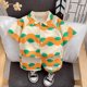 thumbnail image 2 of Minnieouse Ropa de verano, ropa para niños, ropa de playa, diseño elegante, mano de obra, pantalones cortos geniales multiusos a la moda, conjuntos de ropa Naranja ochenta, 2 of 6