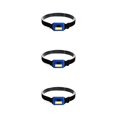 thumbnail image 2 of sweethay Linterna frontal LED Linterna de cabeza ajustable Lámpara de linterna con pilas Azul Type1 NO1, 2 of 6