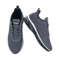 thumbnail image 2 of Mens Running Shoes Athletic Tennis Walking Sneakers for Gym Workout DarkGrey Size 9.5, 2 of 5