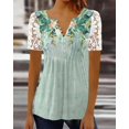 thumbnail image 1 of Ropa de encaje para mujer, camisas de calle para mujer, Tops Vintage Y2k, camisetas de moda para primavera y otoño, camisetas casuales elegantes, 1 of 4
