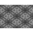 thumbnail image 1 of Ahgly Company Machine Washable Indoor Rectangle Transitional Gunmetal Gray Area Rugs, 2' x 4', 1 of 7