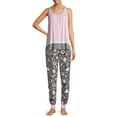 thumbnail image 5 of Secret Treasures Women's and Women's Plus Plush Cuffed Pajama Pants, 5 of 5