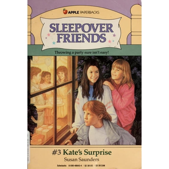 Pre-Owned Sleepover Friends #03: Kate's Suprise: Kate's Surprise (Paperback) 0590406434 9780590406437