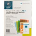 thumbnail image 5 of Business Source, BSN00606BX, Transparent Poly File Holders, 50 / Box, Clear, 5 of 6