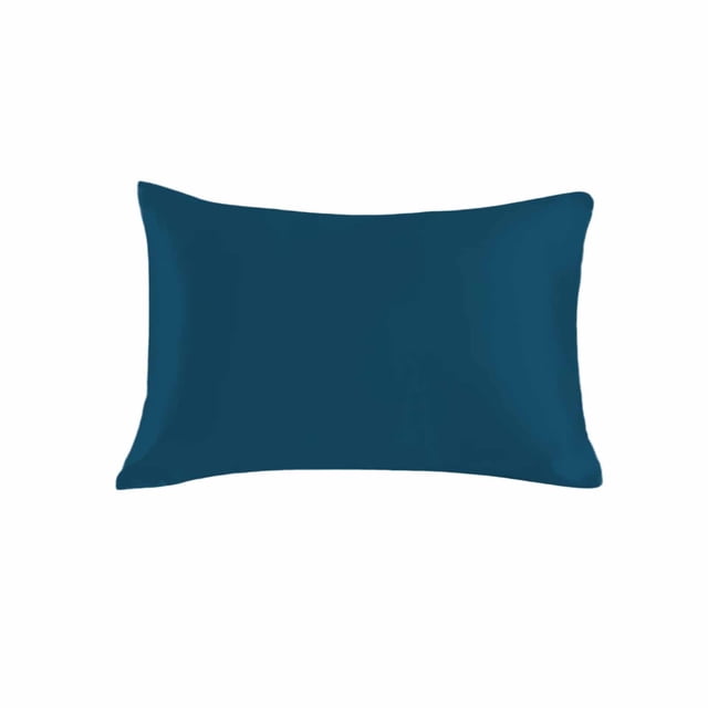 Deeceymbur Summer Ice Silk Pillowcase Multiple Color Options Fiber Pillow Core Isolation Cover Household Breathable Protective Easy Care