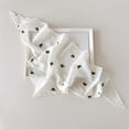 thumbnail image 4 of ZGRBOU Embroidery Floral Head Scarf for Women Vintage Boho Hair Bandanas Summer Dressy Lightweight Triangle Hair Kerchief, 4 of 4