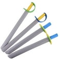 thumbnail image 1 of 4PCS Sword Toy Creative Funny Foam Sword Weapon Toy Pretend Play Toy for Kids, 1 of 8