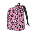 thumbnail image 2 of Balery Cute Panda Vintage Canvas Backpack for Men and Women - Large Capacity, Durable Travel Laptop Bag for School, Work, Hiking, and Outdoor Activities, 2 of 7