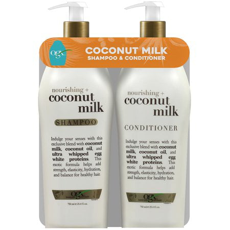 analogi Cafe besøg OGX Nourishing Coconut Milk Shampoo And Conditioner - Walmart.com