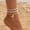 AK-359, variant on Summer Beach Seashell Anklets for Women Starfish Shell Beads Ankle Bracelets Adjustable Seashell Ocean Jewelry Gifts