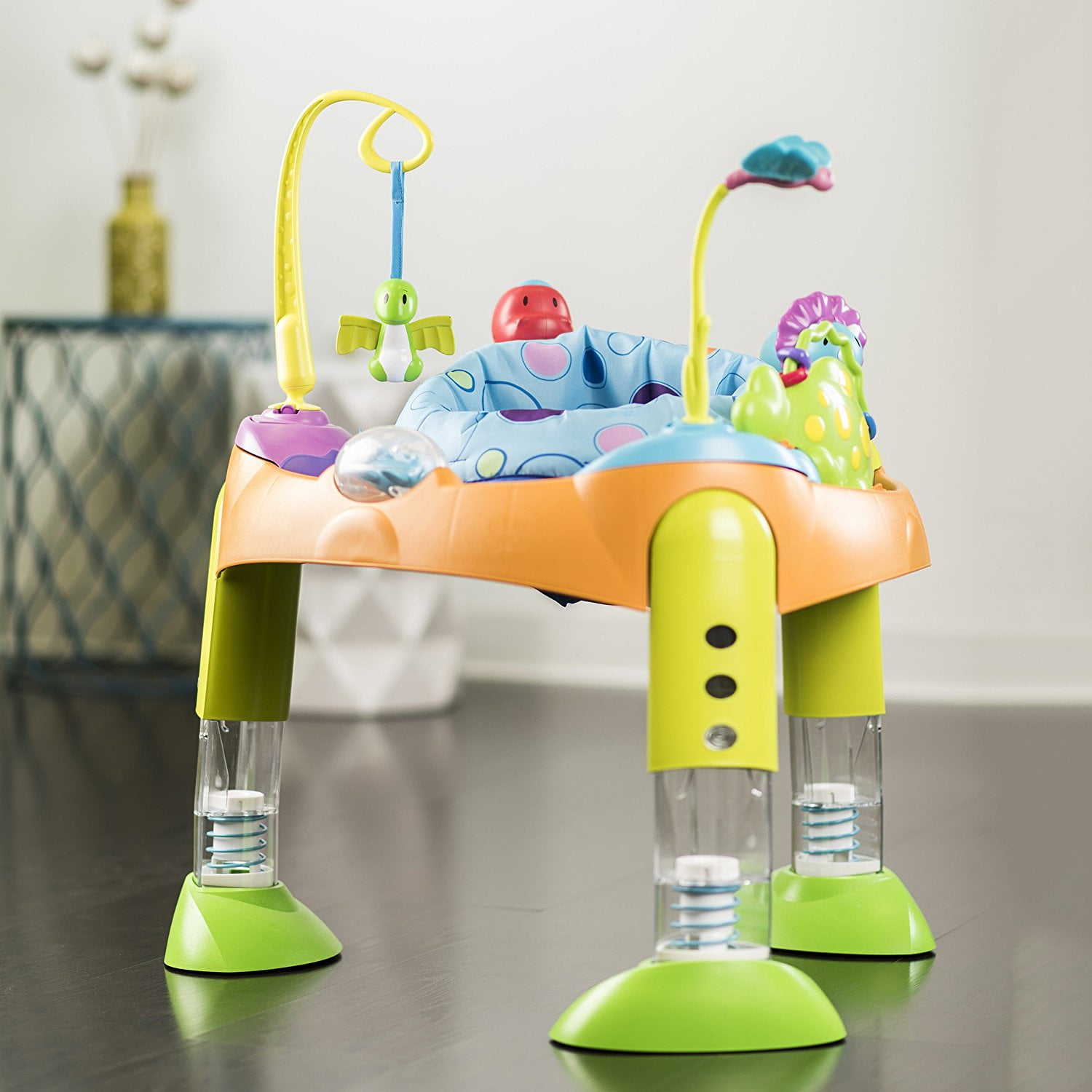 folding exersaucer