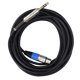 thumbnail image 5 of Cable XLR hembra a 6,35 mm Cable grande de interconexión de señal balanceada de 3 núcleos para micrófonos amplificador altavoz, 5 of 14
