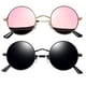 thumbnail image 1 of Joopin Gafas de Sol Redondas Polarizadas UV400 Negro y Rosa, 1 of 6