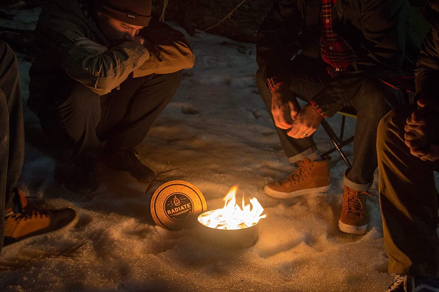 Radiate Portable Campfire: The Original Go-Anywhere Campfire | Lightweight and Portable | 3-5 Hours of Bright and Warm Burn Time | Convenient-No Embers-No Hassle | Made in USA | Original 1 Pack - image 5 of 7