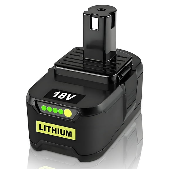 1Pack 8.0Ah Battery Compatible with Ryobi 18V Battery P109 P108 P107 P105 P104 P103 P102 Replacement for 18 Volt Ryobi Battery