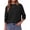 Black, variant on MOSHU Crewneck Sweaters for Women Drop Shoulder Women Sweaters Long Sleeves Fall Tops Knit Pullover Sweaters