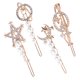 thumbnail image 1 of unbranded 4Ud Pasadores De Metal Dorados Con Y Para Mujer Accesorios, 1 of 7