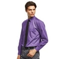 thumbnail image 2 of Premier Mens Premier Poplin Long-Sleeved Formal Shirt, 2 of 4